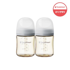 더블하트 모유실감 3세대 트윈팩 240ml 블루밍가든, 새벽그레이, 160ml, 4개