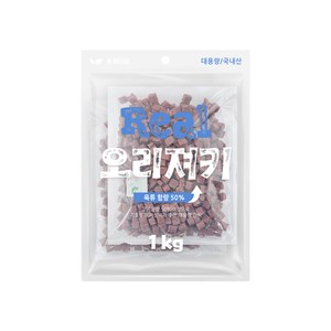 인네이처 리얼 치킨 사사미 1kg, 오리 저키, 1개