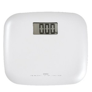드레텍 초경량 체중계 BS-157, 화이트