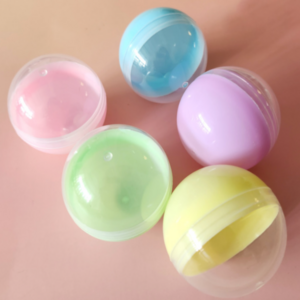50개 세트 32mm 반투명 컬러 랜덤 캡슐 뽑기볼 뽑기캡슐, 1세트