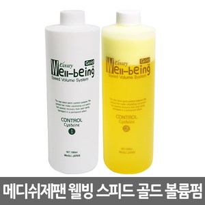 메디쉬제팬 럭셔리 웰빙 스피드 볼륨펌 1 2제 1000ml, 2000ml, 1세트