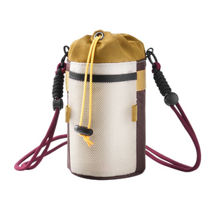 런레이더 자전거 물병 핸드폰 거치 홀더 파우치, 1개, 옐로우