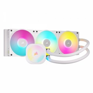 [CORSAIR] CORSAIR iCUE LINK TITAN 360 RX RGB (화이트)[CPU쿨러], 화이트, 1개, 선택하세요
