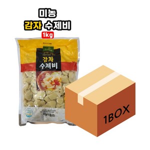 (미농) 감자수제비1k, 1kg, 10개