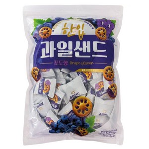 한입 과일 샌드 포도향, 800g, 1개