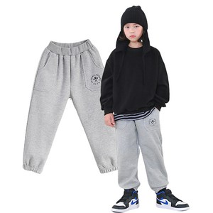 더베이지 겨울 주니어 남아 기모 바지 소티 기모 조거 팬츠 B3515 초등학생 아동 바지