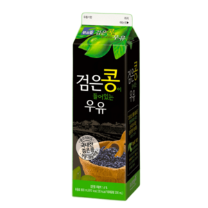 푸르밀 검은콩이 들어있는 우유 900ml 국내산, 1개