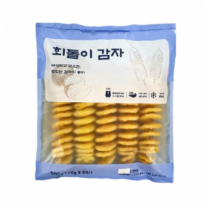 상세설명참조 회돌이 회오리 감자 350g(70gX5입), 5개, 350g