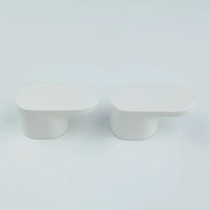 스쿱B(DH-668B)x2개세트 / 손잡이닥터 가구손잡이 2구손잡이(18mm) 서랍손잡이, 스쿱B(DH-668B)x2개, 화이트, 미니드라이버세트, 1개