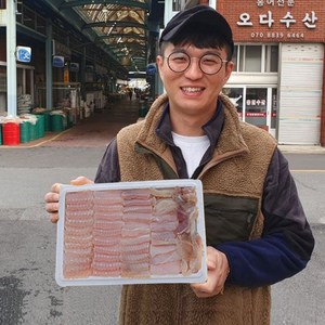 오다수산 전라도 목포 흑산도 국내산 홍어 국산 500g 1kg ( 홍어애 회초장 증정), 1개, 약숙성 국내산 1kg