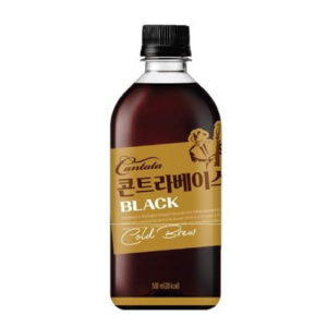 칸타타 콘트라베이스 콜드브루 블랙, 500ml, 12개