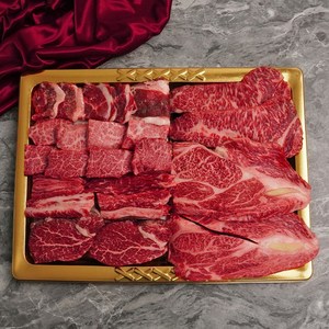 [미쓰하누]1++(9)암소 한우선물세트 패밀리800g 등심 안심 채끝 차돌박이, 패밀리B선물세트, 지함선물포장