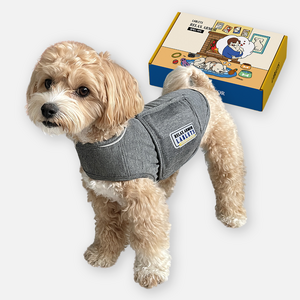 랩릿 강아지 분리불안 슈트 릴렉스아머 스트레스 안정 완화, 베이직, 1개, XS