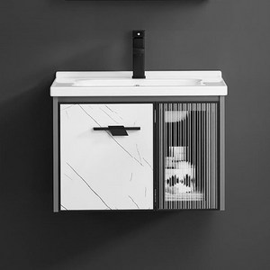 ASCOLI 세면대 하부장 세트 세면기 욕실 벽걸이 화장실, 60CM, 2104-60, 1개