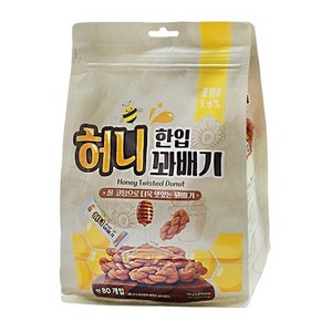 한입 허니 꽈배기, 520g, 9개