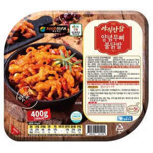 야식만참 양념무뼈불닭발 400g, 1개