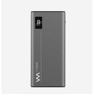 더블유엠 초고속 퀵차지 27W 보조배터리 10000mAh PD3.0 슬림 고속충전, dark gray