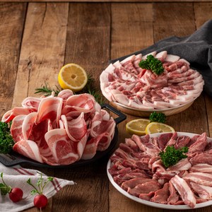 김해 가락푸드 국내산 뒷고기 꼬들살 대패 특수부위 모듬 500g 1kg 돼지고기, 꼬들살(덜미살) 500g, 1개