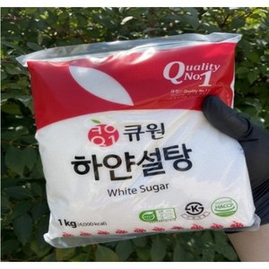 큐원 하얀설탕, 1kg, 1개