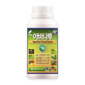 코리아아그로 아바나투 500ml 토양개량제 대사활성제 유리아미노산 이사비온 냉해회복 칼슘, 1개