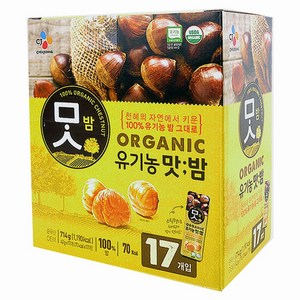 코스트코 CJ 유기농 맛밤 42g, 17개