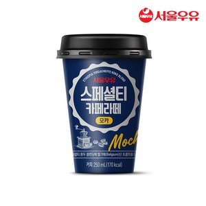 서울우유 스페셜티 카페라떼 모카250ml, 30개, 250ml