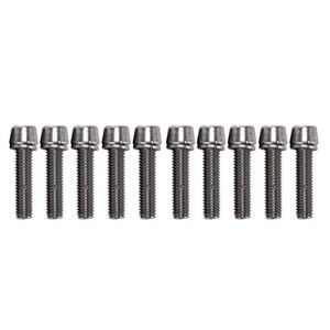 GHSHOP 10pcs m5 m6x20mm 스템 나사 볼트 자전거 핸들 바 도로 자전거 하드웨어, M6, 10개