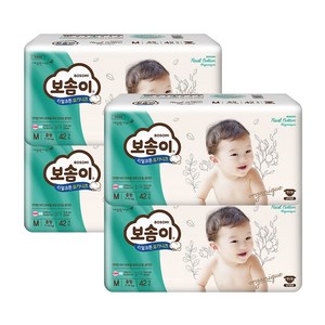 보솜이 리얼코튼 오가니크, 중형(M), 168매