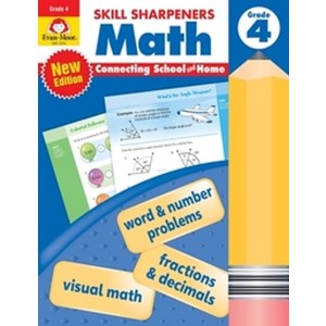 Skill Sharpeners Math 4, Evan-Moor Educational Publis..