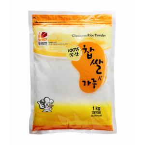 국산 찹쌀가루 뚜레반 1kg, 2개