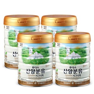 일동후디스 프리미엄 산양분유 2단계, 800g, 4개