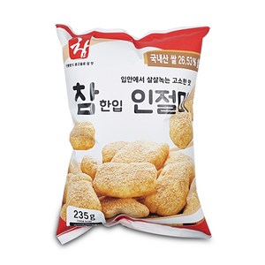 싱싱 참한입 인절미, 10개, 235g