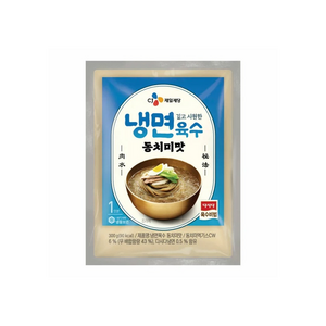 백설 동치미 냉면육수 300g (냉동포장), 10개