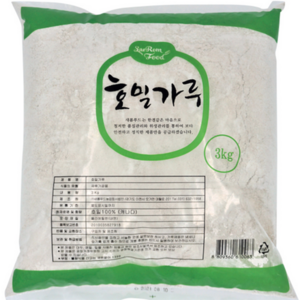 새롬 호밀가루 3kg, 1개