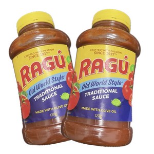 코스트코 RAGU 라구 토마토 파스타 소스 1270G, 1.27kg, 2개