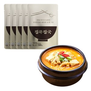 집콕집국 청국장 500g, 5개