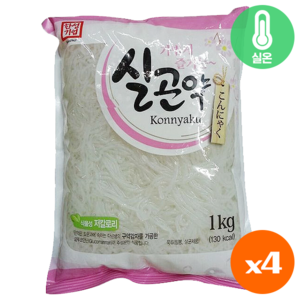 한성기업 실곤약, 1kg, 4개