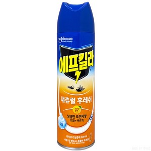 에프킬라 모기 스프레이 내추럴후레쉬 오렌지향, 500ml, 1개