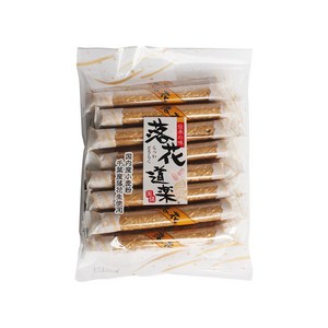 키쿠센도 락카 도라쿠 180g 땅콩 센베 롤, 1개