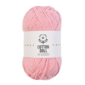 니뜨 코튼돌 뜨개실(50g), 11_베이비핑크, 1개