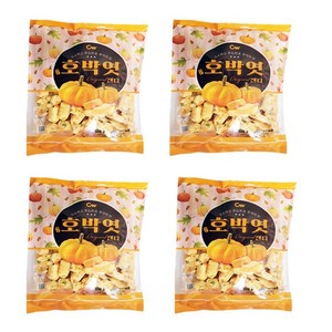 청우식품 호박엿 골드, 350g, 4개