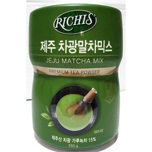 동서 리치스 제주 차광말차믹스, 550g, 1개