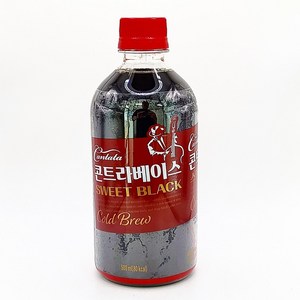 칸타타 콘트라베이스 스위트 블랙, 500ml, 6개