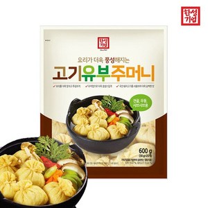 한성기업 고기 유부 주머니, 600g, 2개