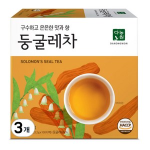 다농원 둥굴레차 100T x 3 둥글레차, 120g, 100개입, 3개