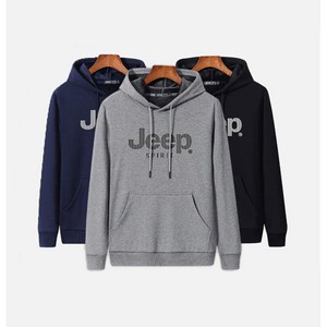 JEEP spirit (지프스피릿) 기모 후드티셔츠 남.여공용 HD-6549B