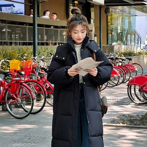 슬기로운생활 겨울 여자 후드롱패딩