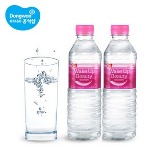 동원 웨이크업뷰티 생수, 500ml, 20개