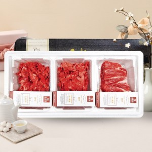 [우돈타] 한우 실속세트 (불고기 400gX2팩+국거리 400g), 1개