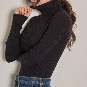 [스윗포] 부드러운 목폴라 여성니트 올겨울을 따뜻하게 슬림핏으로 날씬하게